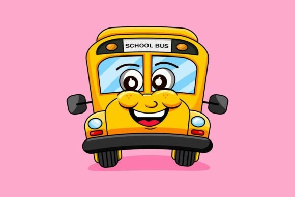 Back to School Theme, School Bus Mascot